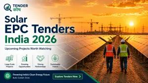 solar epc tenders india 2026 upcoming projects solar panels contractors renewable energy india