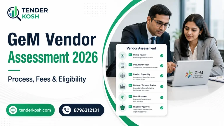 GeM Vendor Assessment 2026: Process, Fees & Eligibility