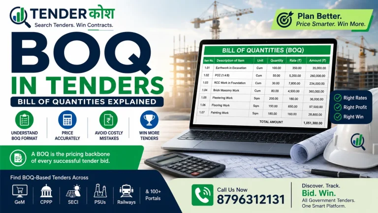 BOQ in tenders