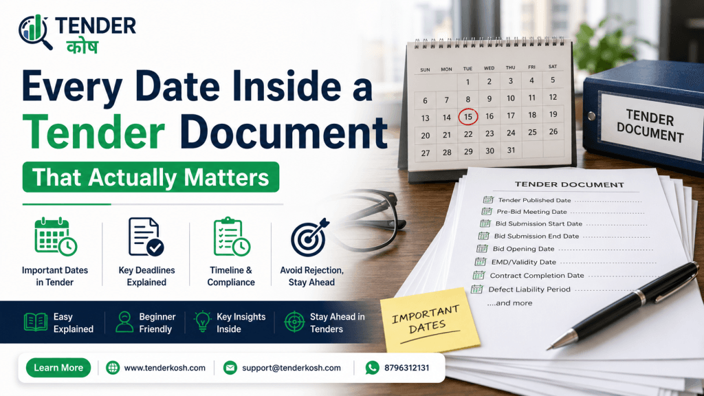 Every Date Inside a Tender Document That Actually Matters