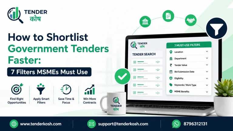How to Shortlist Government Tenders Faster