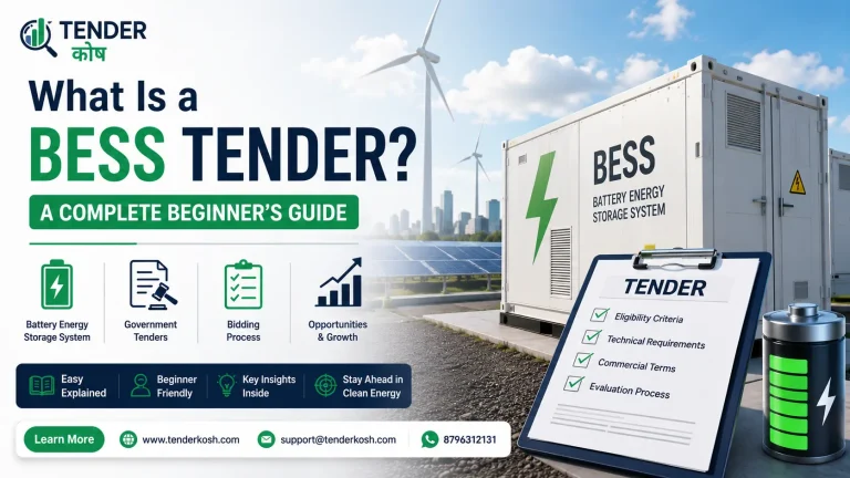 What Is a BESS Tender? A Complete Beginner’s Guide